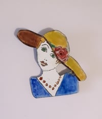 Image 2 of Enamel Brooch - Sweet Jane (EJ0034)