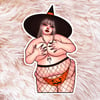 Halloween Witch Sticker