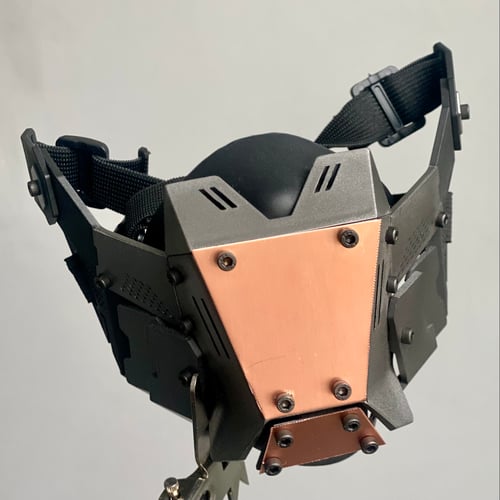 Image of Copper Tactical Half Mask • Boyd ⚙️ Designs
