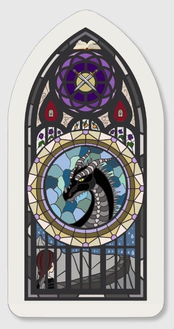 Image of  Fourth Wing sticker bundle Officially licensed