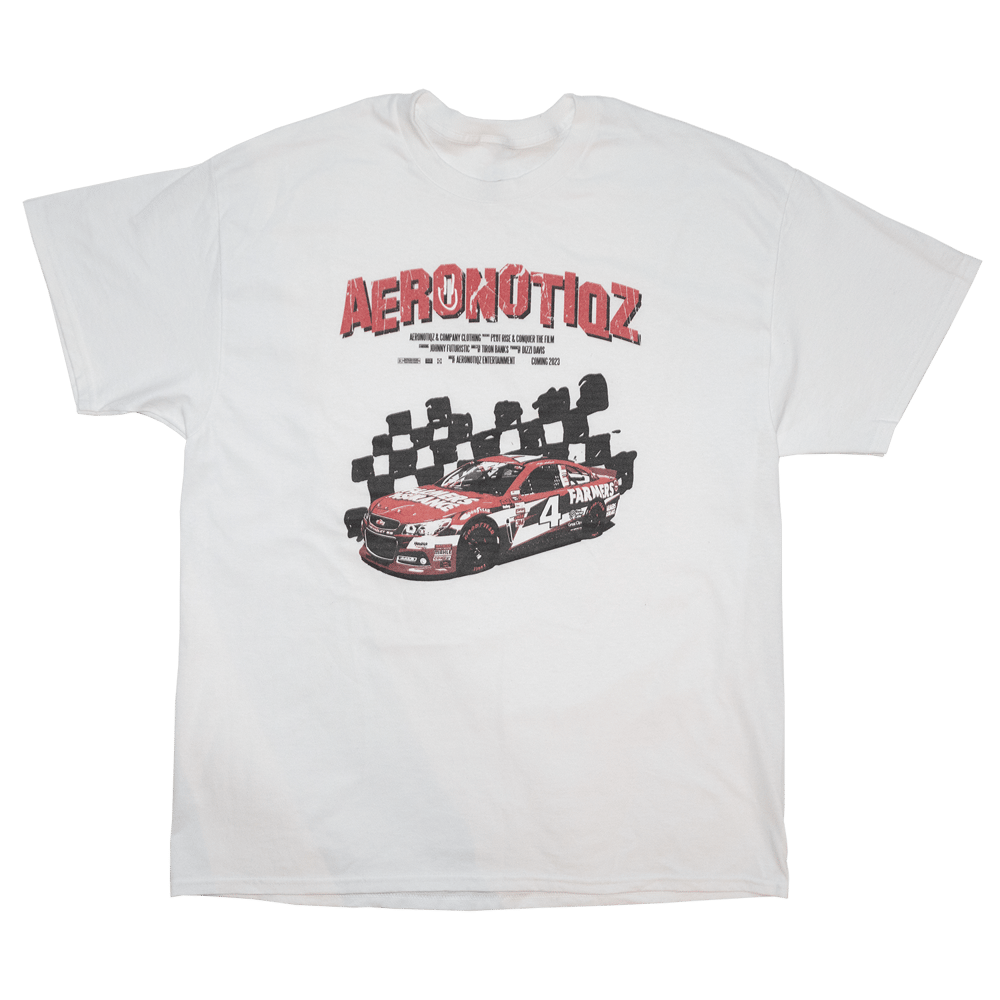 DRIVE Tee in Red/White Colorway