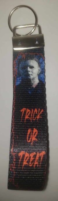 Image 2 of Michael Myers Horror Custom Keychain