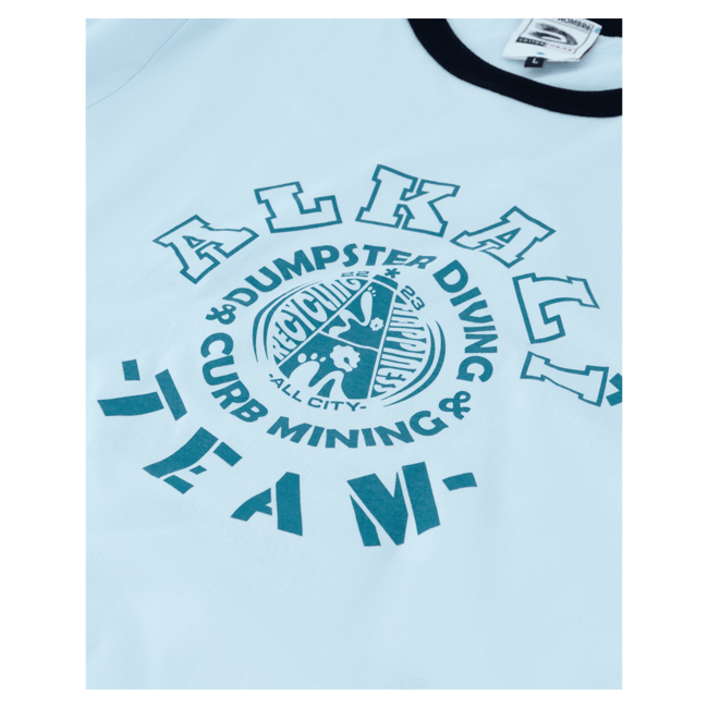 "Recycling Happiness" Tee - SEAFOAM