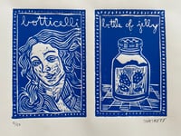 Image 5 of Botticelli/Bottle of Jelly Block Print