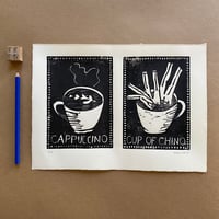 Image 1 of Cappuccino/Cup of Chino Print