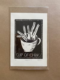 Image 1 of Just a Cup of Chino Block Print