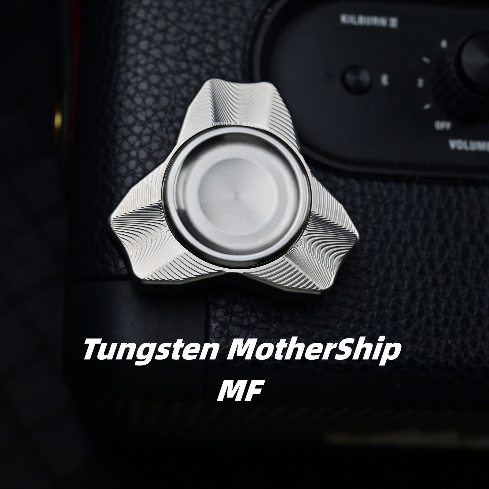 Tungsten MotherShip handspinner fidget toys | KINETICS ASIA