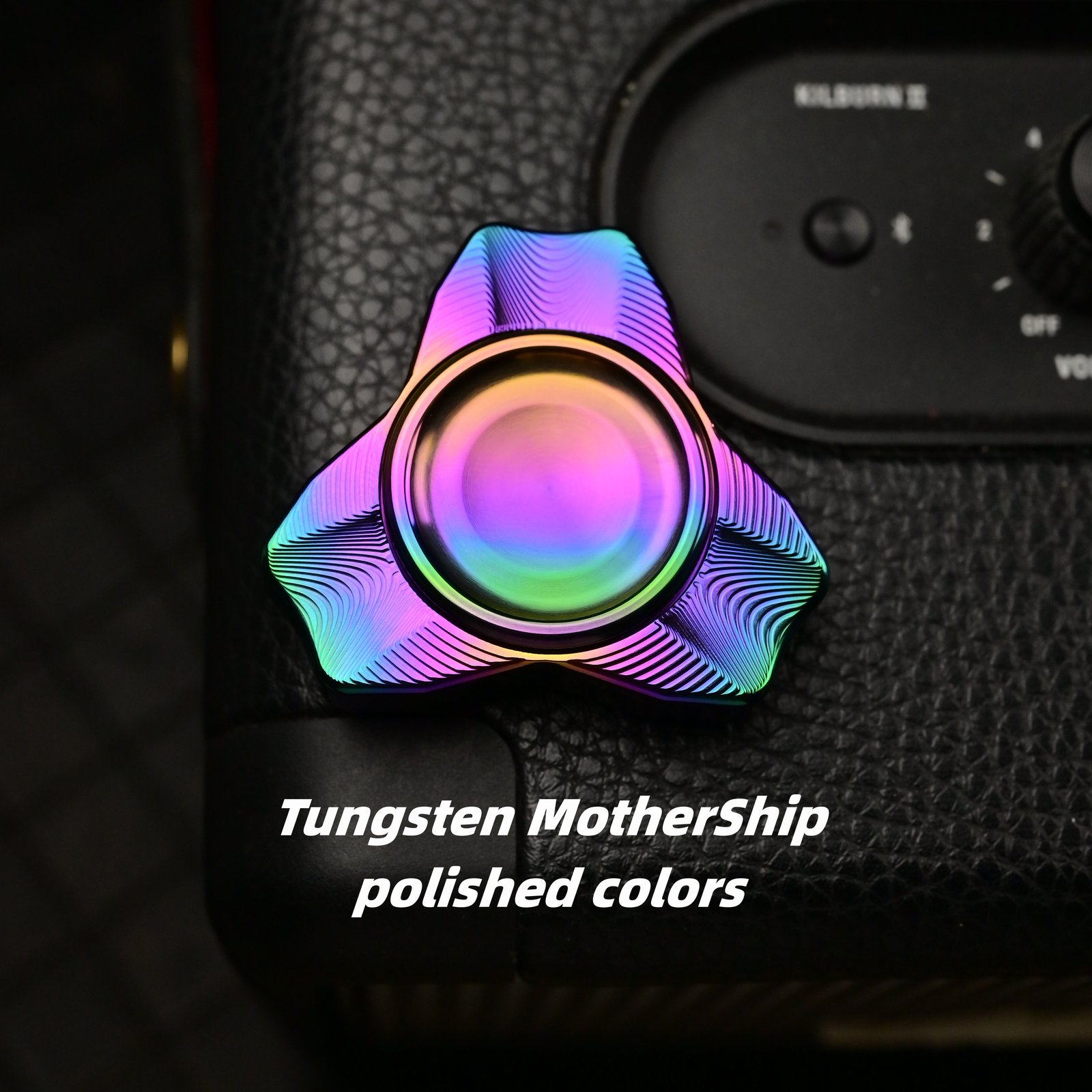 Tungsten MotherShip handspinner fidget toys | KINETICS ASIA