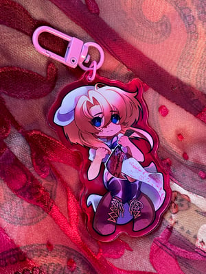 Image of Higurashi Rena Keychain  !