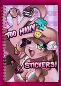 Image of ♡ Pink spiral sticker book ! 50 pages, A5 size ♡