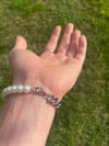 Pearl Chain Bracelet 19cm