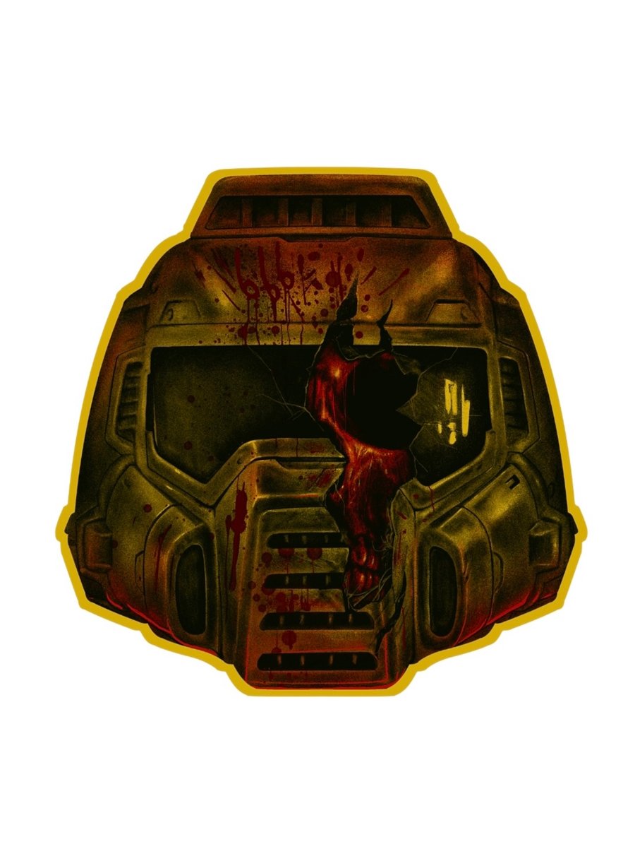 Image of s/S Dark Presents: Doom (Sticker) by XUL1349