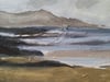 Storm Clouds over Niosaboist Beach (Harris) - Framed original