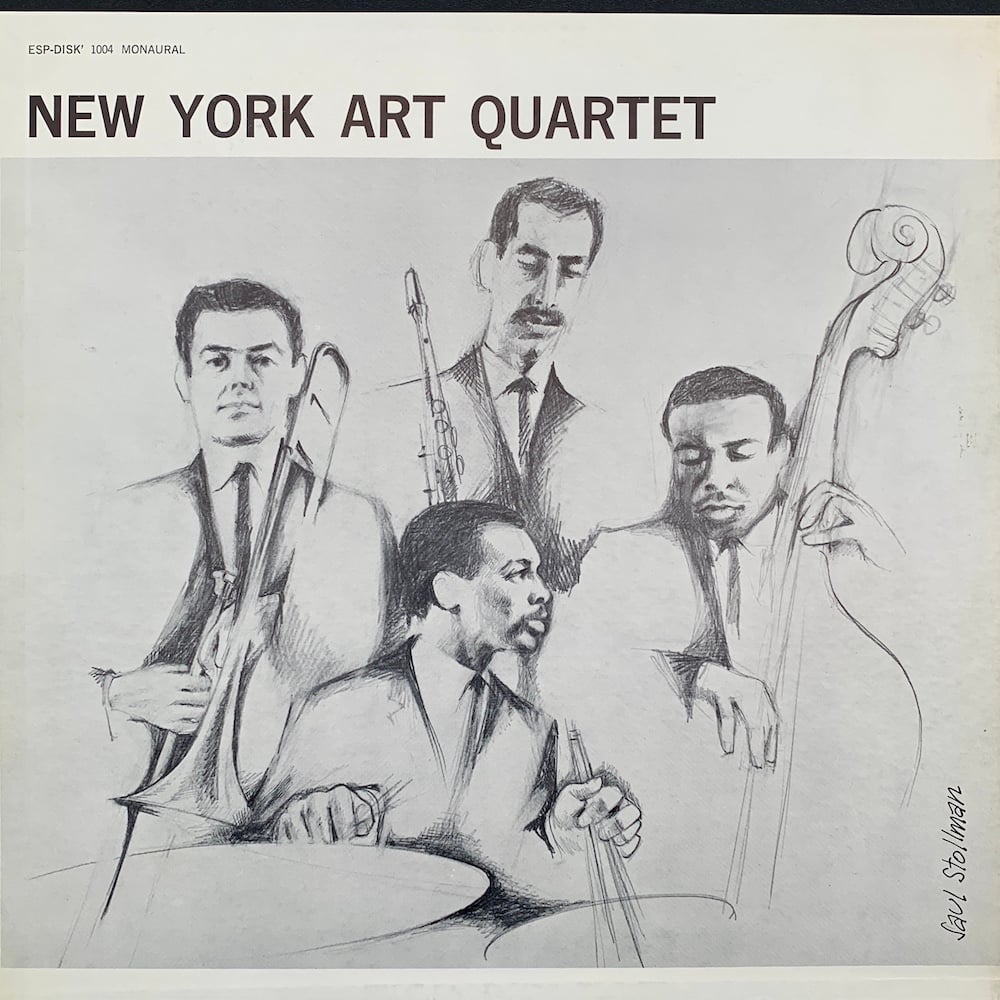 New York Art Quartet ‎– New York Art Quartet (ESP Disk 1004 - US 