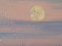 Image 3 of Rising Moon (Cleveland Way) - Framed Original