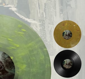 Image of Disma " Earthendium " LP - Brown / Green Earth End Opaque Mix LP