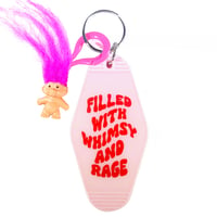 Image 2 of Whimsy & Rage Keychain