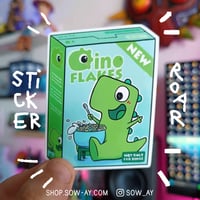 Dino Flakes - Sticker