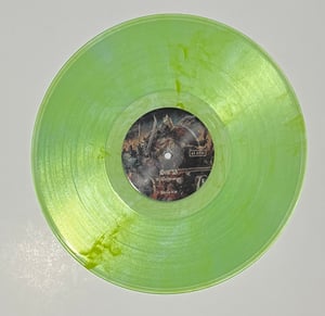 Image of Disma " Earthendium " LP -  Transparent Mix - Coke Clear  Green with Yellow Swirl -