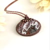 Crazy Lace Agate Pendant