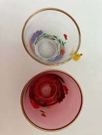 Image 2 of Pair of Vintage Handpainted Glasses