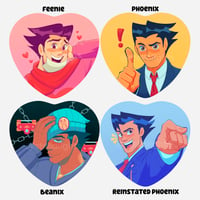 Image 3 of Phoenix Wright Buttons