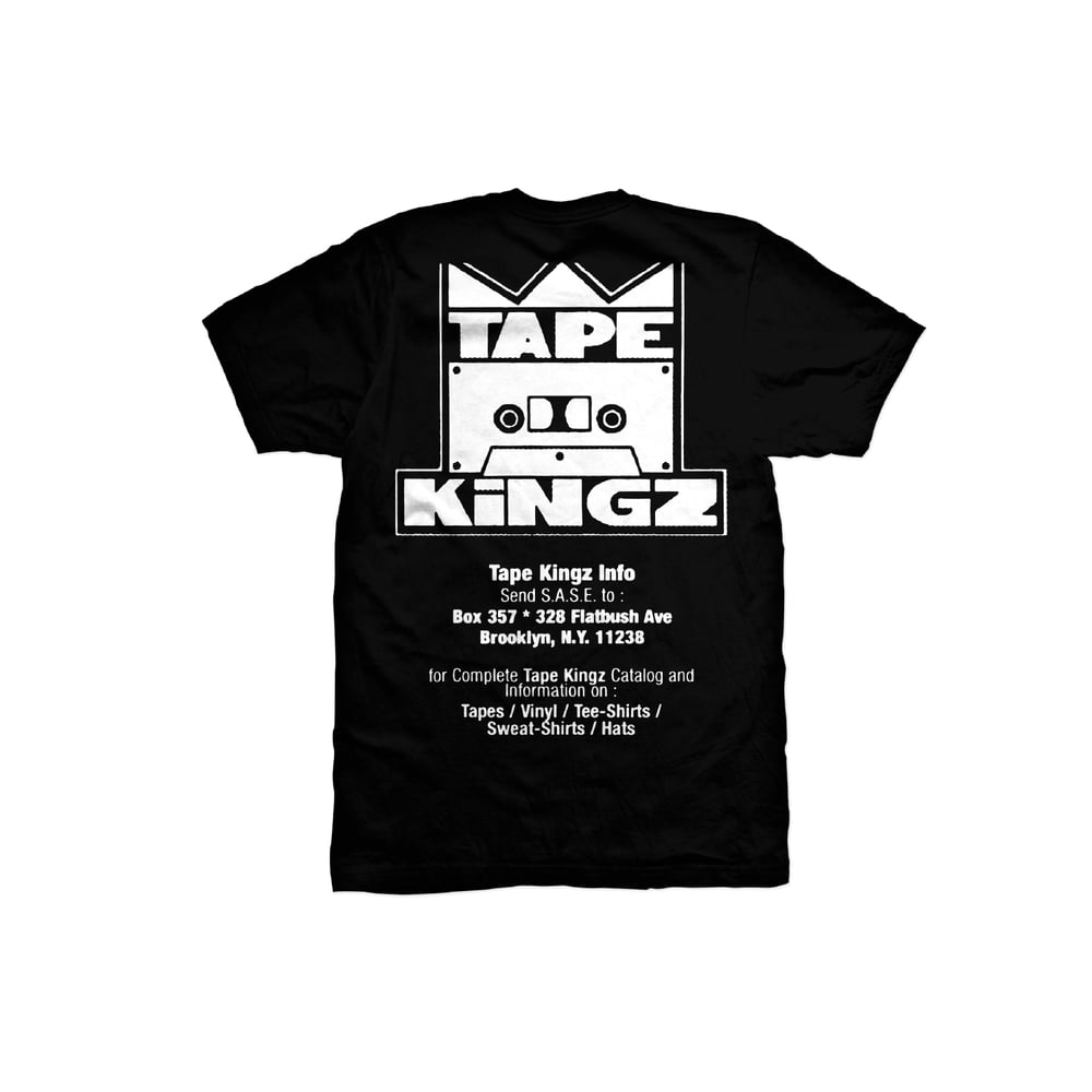 TAPE KINGZ - SHORT SLEEVE - BLACK
