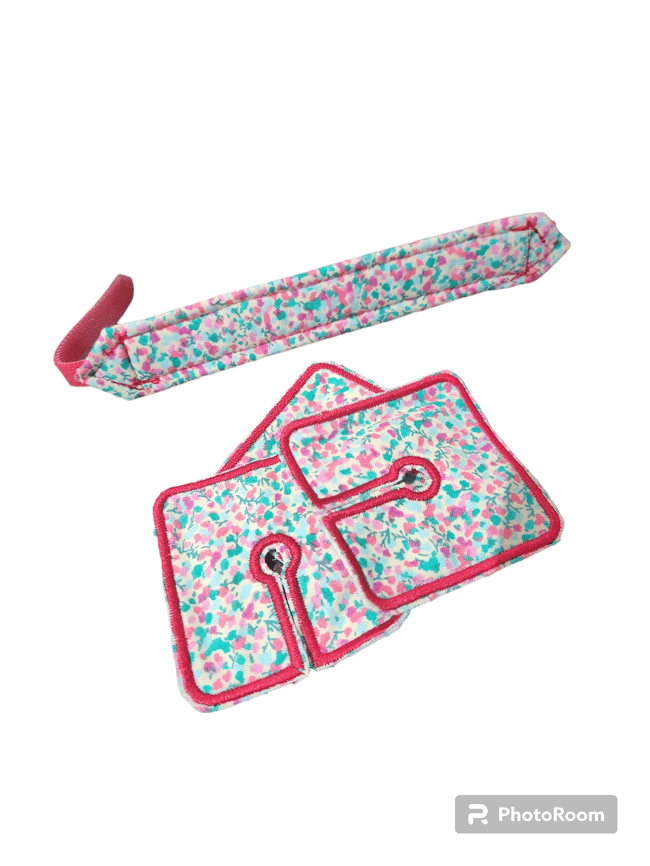 Tracheotomy ties and pads