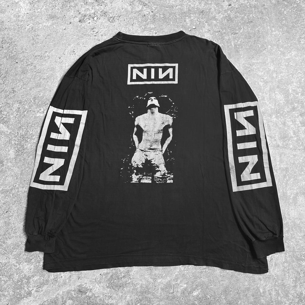 Nine Inch Nails 1990's 'Pretty Hate Machine' Longsleeve Shirt