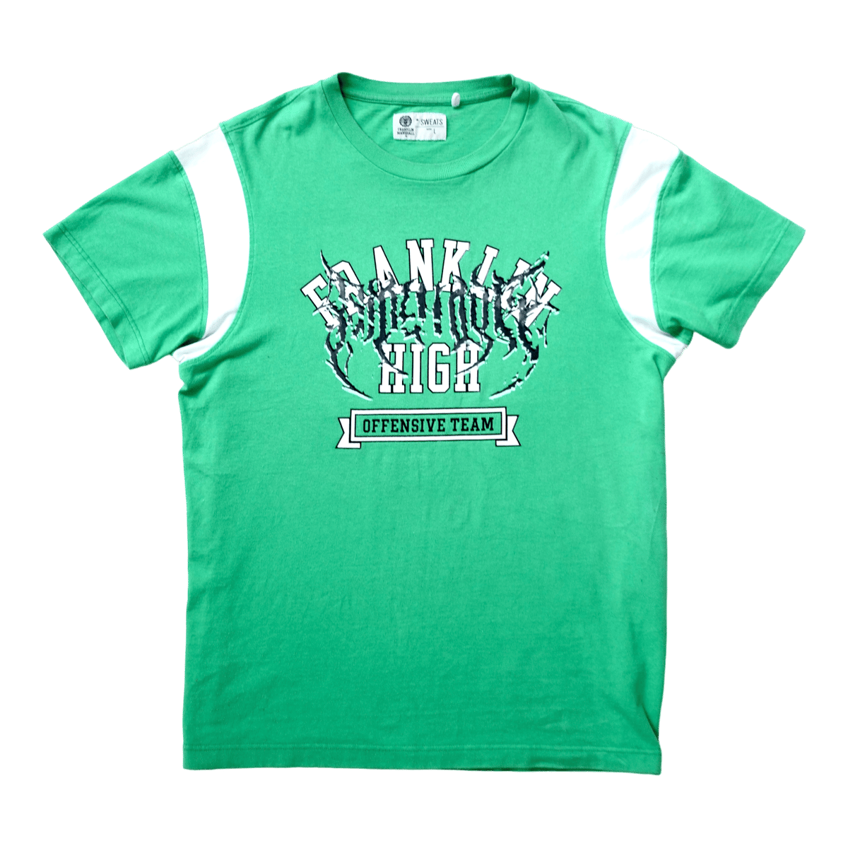 Image of 1of1 Green Heavy Cotton Football Jersey