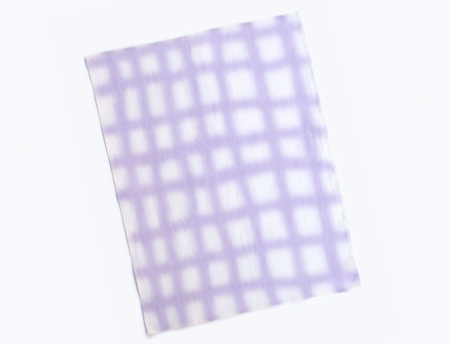 Image of AIRBRUSH GRID TEA TOWEL  / ✱