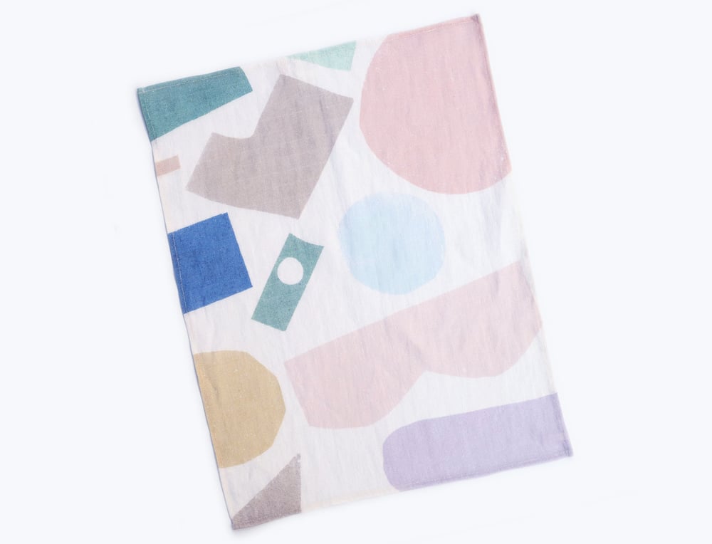 Image of SOFT CUT OUTS TEA TOWEL  / ✱