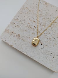 rectangle neckalce 几何方块项链