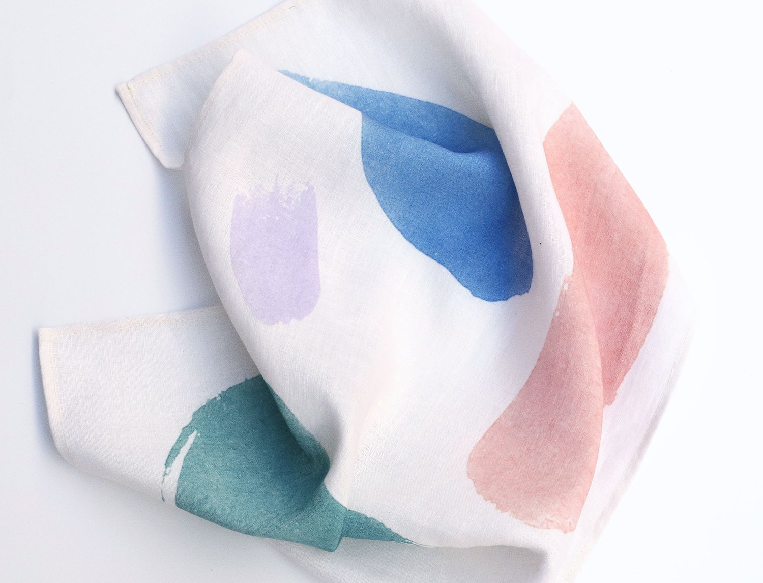 Image of BRUSH STROKES TEA TOWEL  / ✱