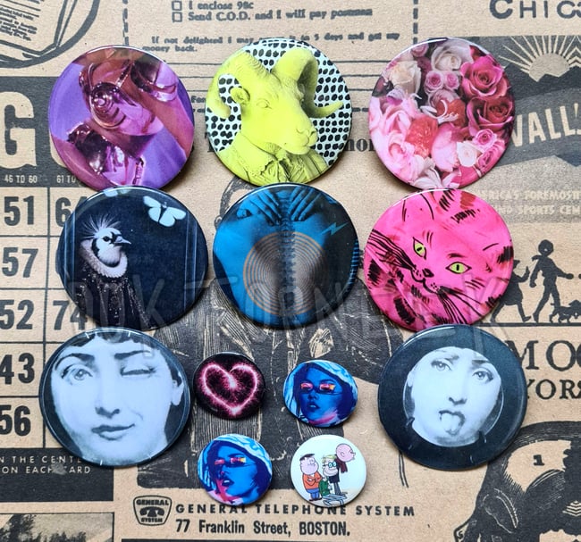Scrap Pins | Handmade