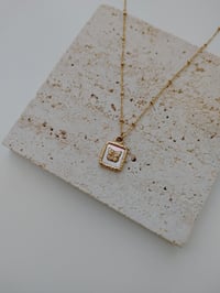 butterfly necklace 蝴蝶方牌项链
