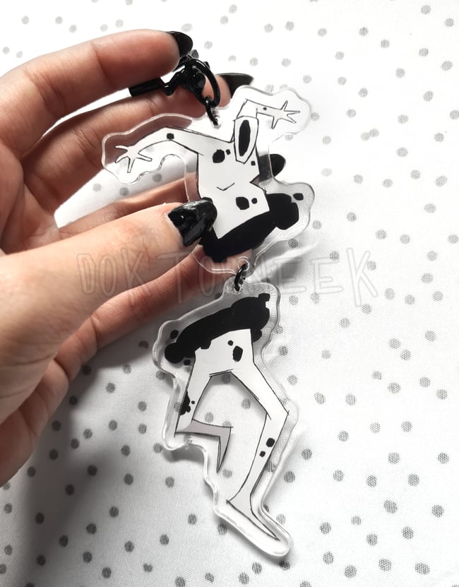 Villain 2-Part Acrylic Charm