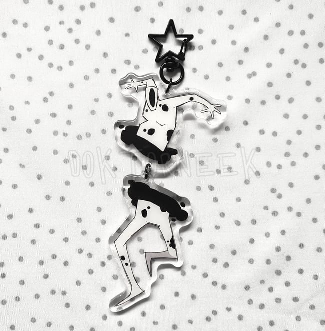 Villain 2-Part Acrylic Charm