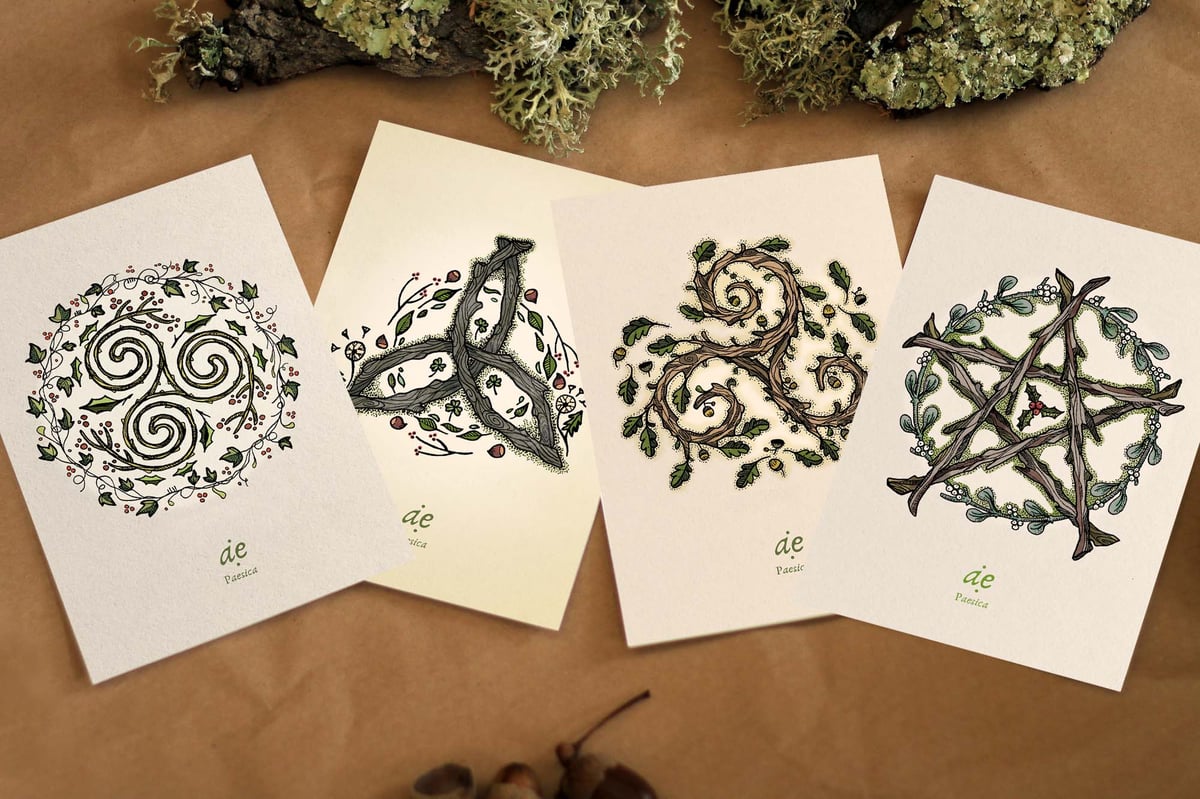 Image of Pack Postcards: Celtic Knots I