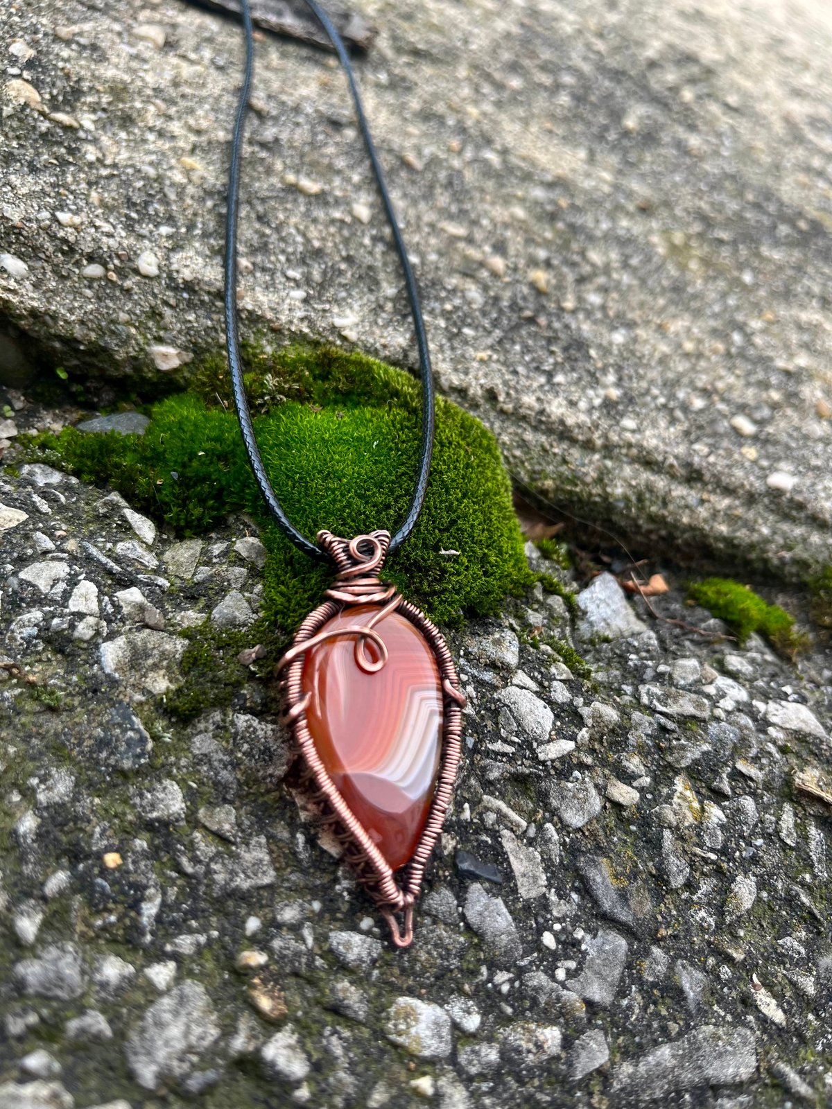 Carnelian Fire Pendant | earthwindwire