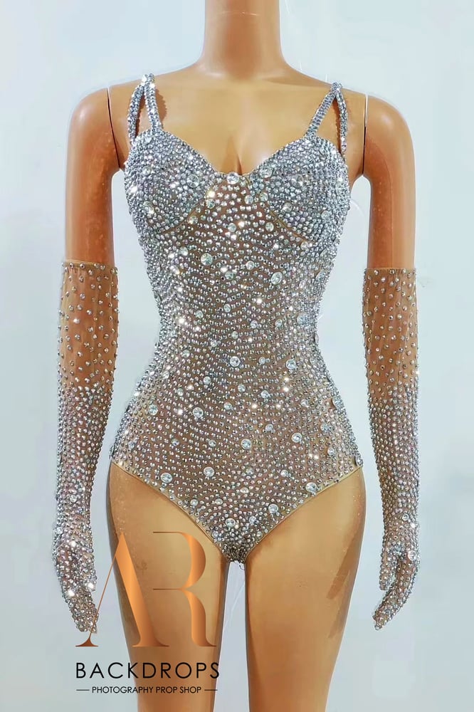 Image of Miranda diamond Bodysuit