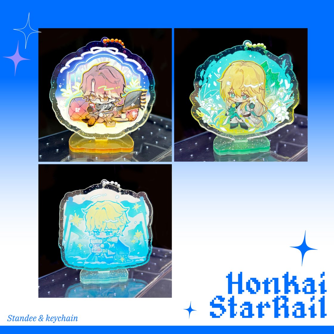 Image of [8cm] Honkai Star Rail Acrylic Charm+ Standee
