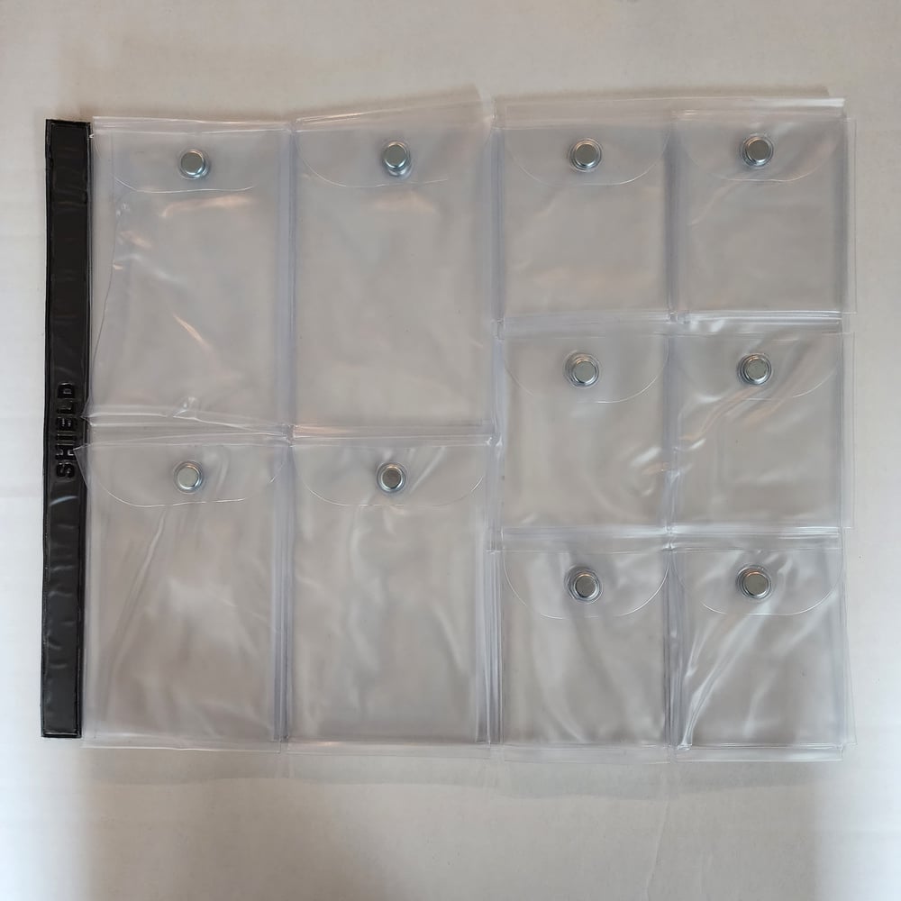 Image of Shield Plastic pocket pages