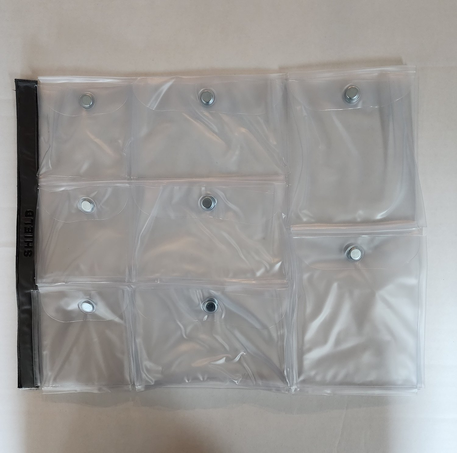 Image of Shield Plastic pocket pages