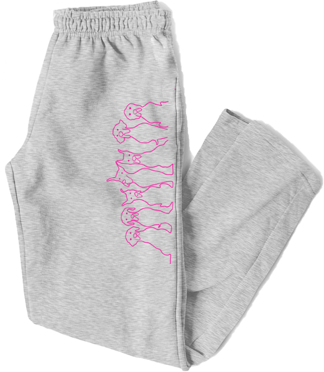 Dogs in a Row Sweatpants | Great Dane and Friends
