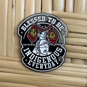 Image of YP Blessed to be Indigenous Label Pin