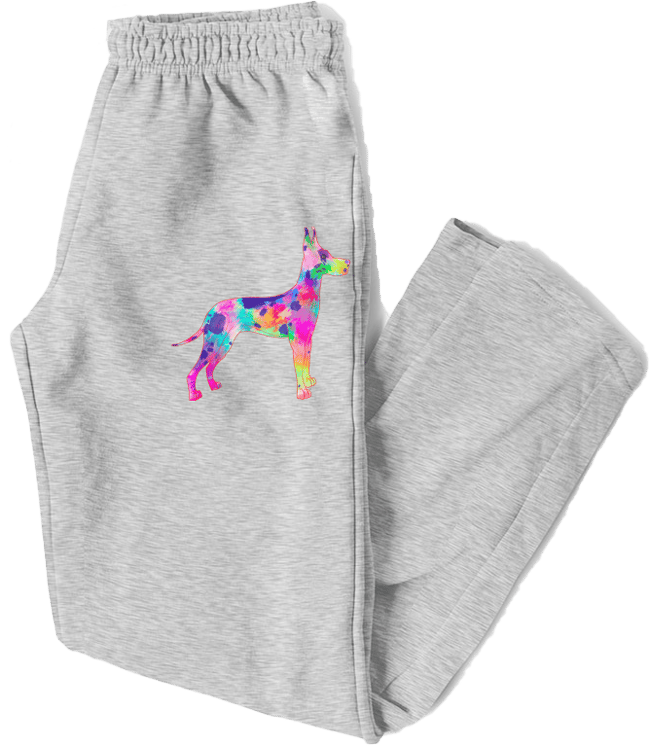 Great Dane of a Different Color Sweatpants Love Margot Great Dane Clothing Gifts