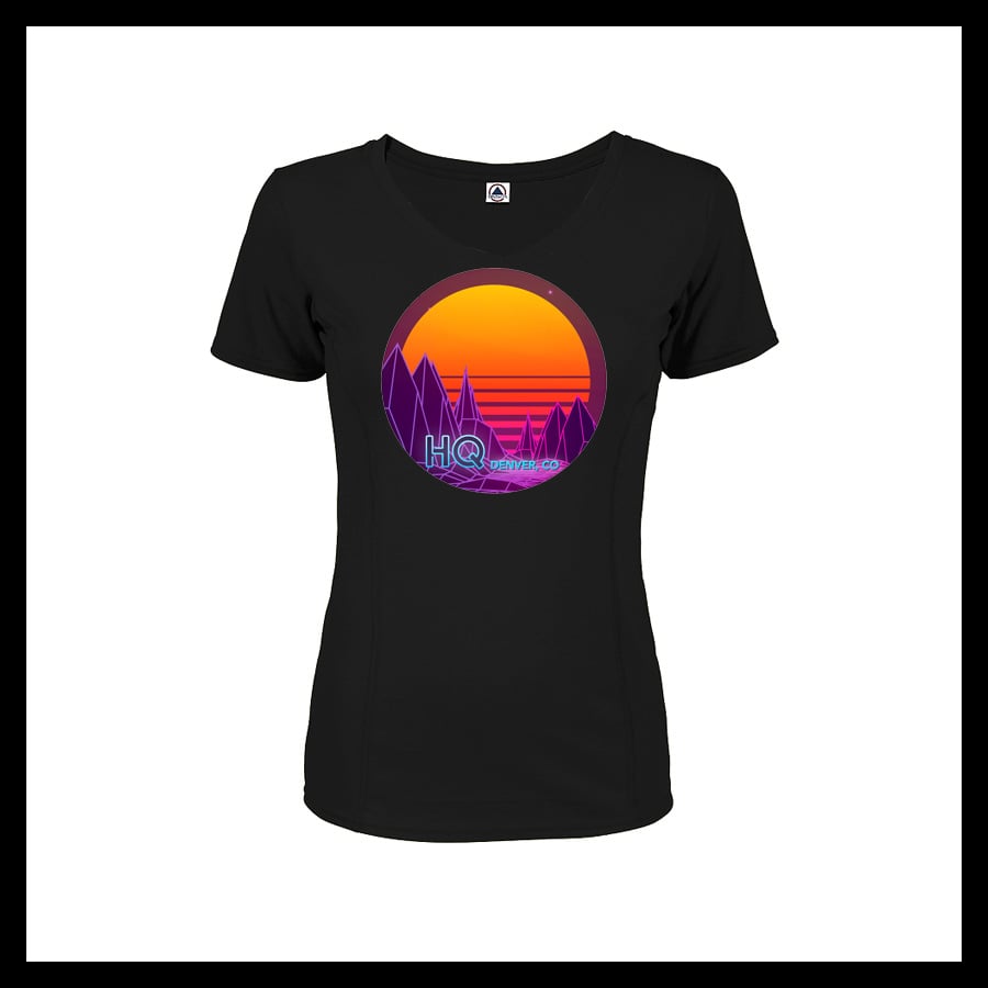 Image of Women’s HQ Black T-shirt