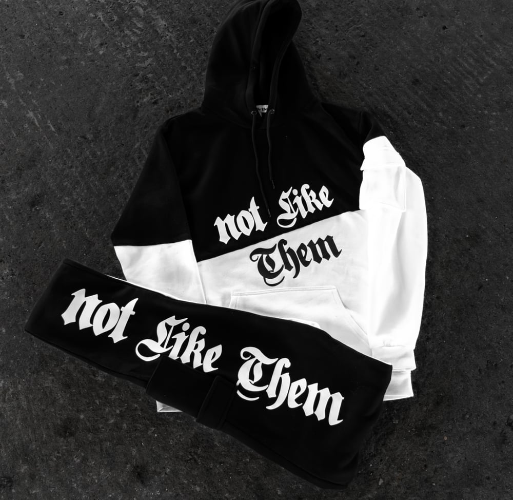 Not Like Them Monochrome Hoodie