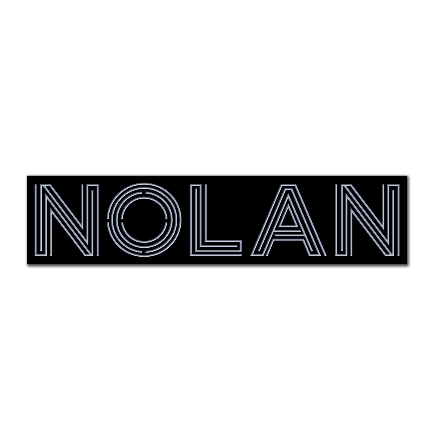 Nolan soft enamel pin badge